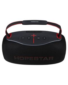 Bluetooth колонка Hopestar H80 (80W/TWS/IPX6/RGB/8800mAh) Чорна (Black)
