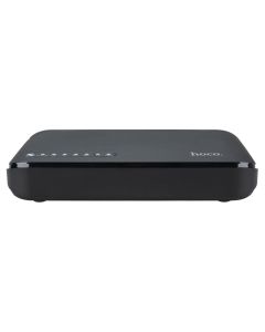 Джерело бездротового живлення 8800 mAh Hoco DB25 Smart Mini UPS 5V/9V/12V Чорний (Black)