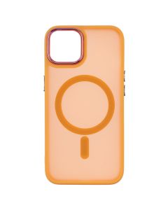 Чехол-накладка для iPhone 13/14 MagSafe MATTE Оранжевый (Orange)