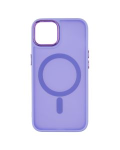 Чехол-накладка для iPhone 13/14 MagSafe MATTE Фиолетовый (Purple)