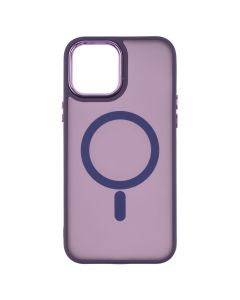 Чехол-накладка для iPhone 13 Pro Max MagSafe MATTE Фиолетовый (Purple)