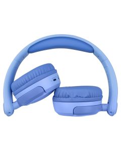 Беспроводные полноразмерные наушники Gelius KIDBeat GP HP-008 Синие (Blue)
