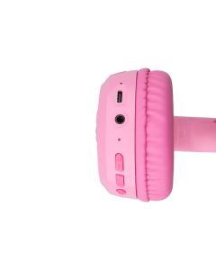 Беспроводные полноразмерные наушники Gelius KIDBeat GP HP-008 Розовые (Pink)