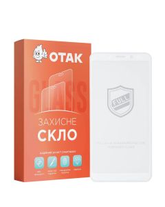 Захисне скло для Xiaomi Redmi Note 5 3D Біле (White)