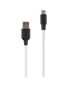 USB кабель Hoco X21/X21 Plus Silicone Type-C Білий (White)