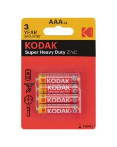Батарейки AAA LR03 Kodak Extra Heavy Duty 1шт