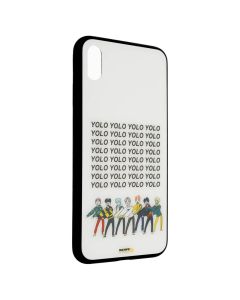 Чехол накладка для iPhone Xs Max Puzzo №3