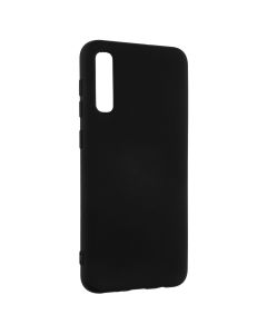 Чохол накладка для Samsung A50/A30s Soft Case Чорна (Black)
