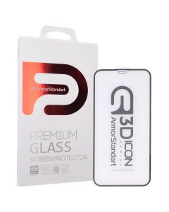 Захисне скло для iPhone XR/11 ArmorStandart FG Pro 3D Чорне (Black)