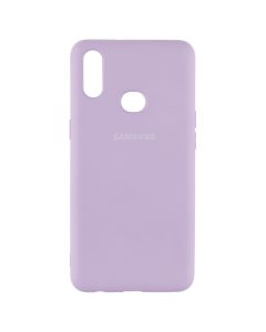 Чохол накладка для Samsung A10s Soft Case Фіолетова (Purple)