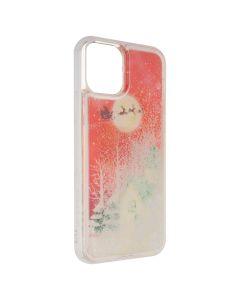 Чехол-накладка для iPhone 11 Pro NEW YEAR Снегопад Прозрачный (Прозрачный)