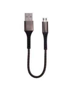 USB кабель Intaleo Micro USB 0.2м Чорний (Black)