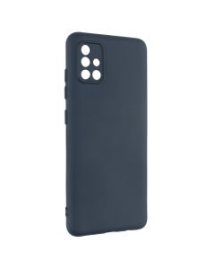 Чохол накладка для Samsung A51 Soft Case Синя (Blue)