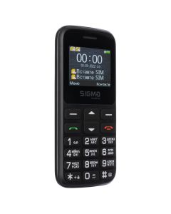 Мобільний телефон Sigma Comfort 50 HIT Black-Grey