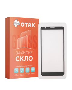 Захисне скло для ZTE Blade A7 2020 3D Чорне (Black)