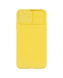 Чохол накладка для iPhone 11 Pro Max HIDE CAMERA Жовта (Yellow)