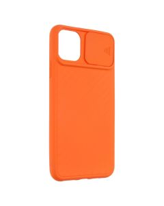 Чохол накладка для iPhone 11 Pro Max HIDE CAMERA Помаранчева (Orange)