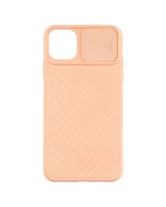 Чехол накладка для iPhone 11 Pro Max HIDE CAMERA Розовый (Pink)