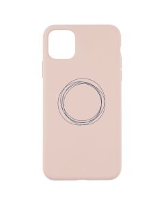 Чохол-накладка для iPhone 11 Pro Max Pump Silicone Circles on Light