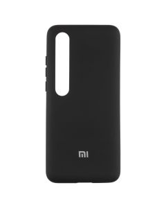 Чехол накладка для Xiaomi Mi 10/10 Pro Soft Case Черный (Black)