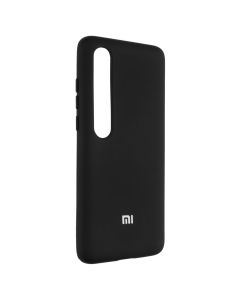 Чехол накладка для Xiaomi Mi 10/10 Pro Soft Case Черный (Black)