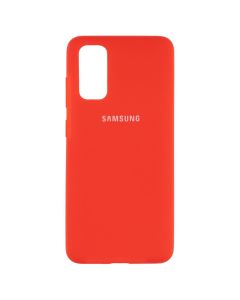 Чохол накладка для Samsung S20 Soft Case Червона (Red)