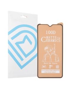 Защитное стекло для Samsung A10/A10S DM Ceramics Game Matte 3D Черное (Black)