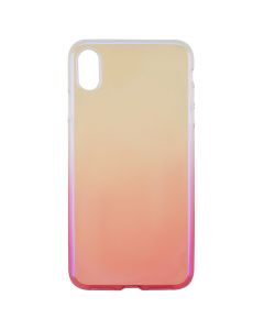 Чехол-накладка для iPhone XS MAX Baseus Glow TR Розовый (Pink)