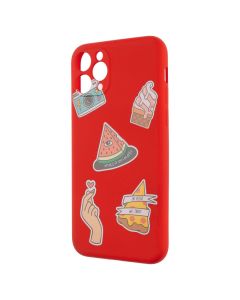 Чехол-накладка для iPhone 11 Pro WAVE Color Style Дыня Красный (Red)