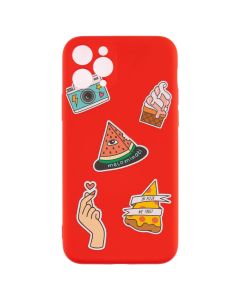 Чехол-накладка для iPhone 11 Pro WAVE Color Style Дыня Красный (Red)