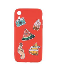 Чехол-накладка для iPhone Xr WAVE Color Style Дыня Красный (Red)