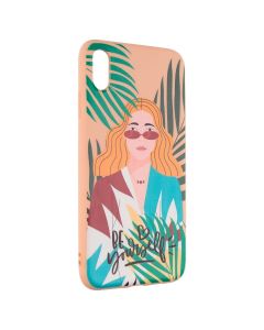 Чехол накладка для iPhone Xs Max WAVE Girl Go Wild Розовый (Pink Sand)