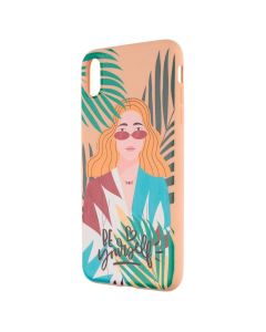 Чехол накладка для iPhone Xs Max WAVE Girl Go Wild Розовый (Pink Sand)