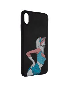 Чехол накладка для iPhone Xs Max WAVE Искушение Черный (Black)