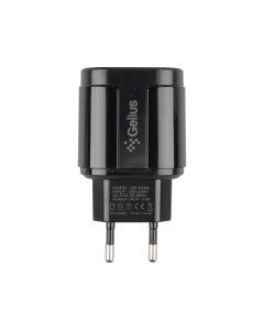 Зарядний пристрій Gelius Pro Avangard 2USB 2.4A Чорний (Black)