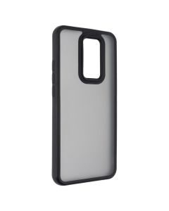 Чехол накладка для Xiaomi Redmi 9 Matte Color Черный (Black)