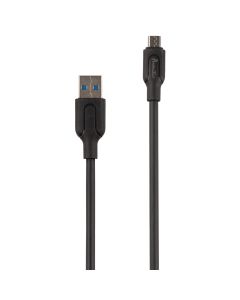 USB кабель Avantis AC-75m Super Flash Micro USB Чорний (Black)