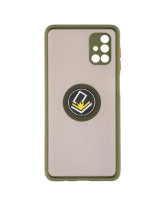 Чехол-накладка для Samsung M51 Deen ColorEdgingRing