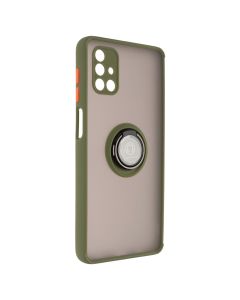 Чехол-накладка для Samsung M51 Deen ColorEdgingRing