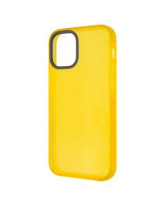 Чехол-накладка для iPhone 12 Mini Neon TPU Желтый (Yellow)