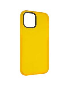 Чохол накладка для iPhone 12/12 Pro Neon TPU Case Жовта (Yellow)