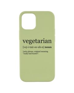 Чохол накладка для iPhone 12 Mini Pump SM Vegetarian Wiki Зелена (Green)