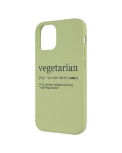 Чохол накладка для iPhone 12 Mini Pump SM Vegetarian Wiki Зелена (Green)
