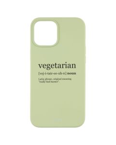 Чохол-накладка для iPhone 12 Pro Max Pump SM Vegetarian Wiki Зелена (Зеленый)