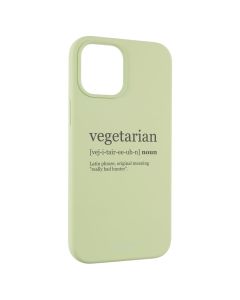 Чохол-накладка для iPhone 12 Pro Max Pump SM Vegetarian Wiki Зелена (Зеленый)