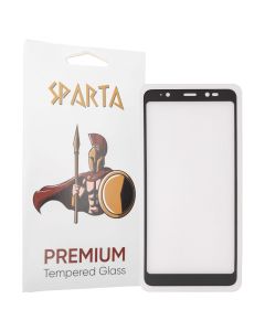 Захисне скло для TECNO Pop 4 6D UA Sparta Чорне (Black)