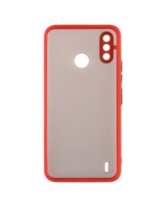 Чохол накладка для TECNO Spark 6 GO Avenger Matte Color Червона (Red)