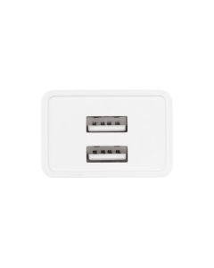 Зарядное устройство XO L65 2.4A/2 USB Белый (White)