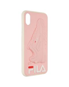 Чохол накладка для iPhone X/Xs Goddess Fila Рожева (Pink)