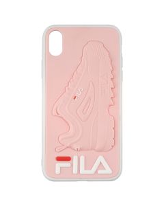 Чехол накладка для iPhone XR Goddess Fila Розовый (Pink)